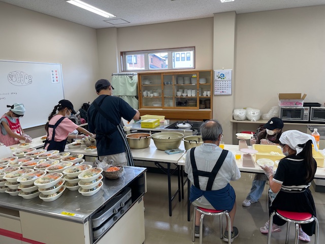 あきない食堂活動の様子