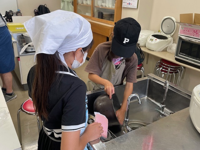 あきない食堂活動の様子